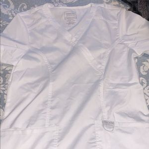 Cherokee white scrubs